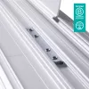 Dataflex 492 sidabrinė metalinė jungiamoji juostelė kabelių apsaugai