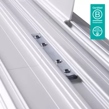 Dataflex 492 sidabrinė metalinė jungiamoji juostelė kabelių apsaugai