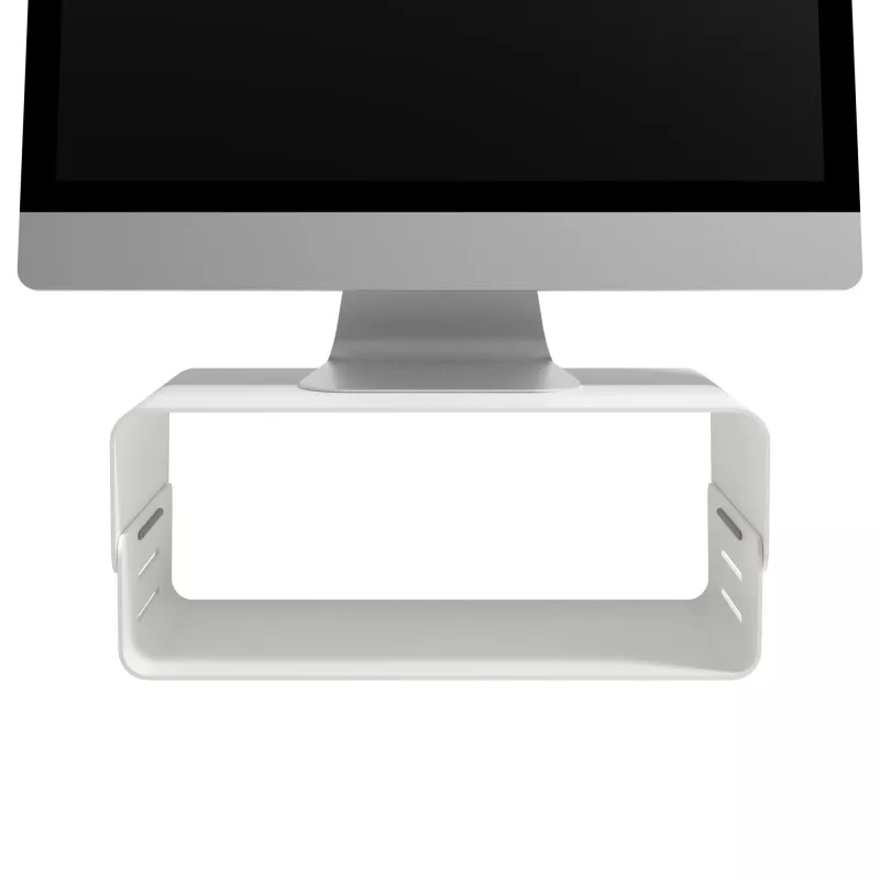 Dataflex Addit Bento® monitorio pakėlimo stovas - reguliuojamas 120, ant stalo, 20 kg, aukščio reguliavimas, pilka, balta