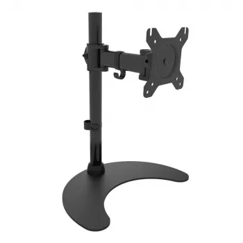 Techly stovas vienam monitoriui 13–27 colių su pagrindu, aukštis 400 mm, ICA-LCD 3400, juodas