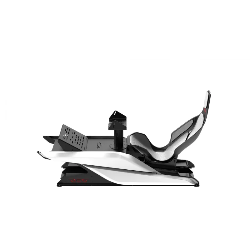 Res-Tech X1 COCKPIT SHINY WHITE – lenktynių kokpitas, baltas, ABS, aliuminis, 1680 mm, 560 mm, 42 kg