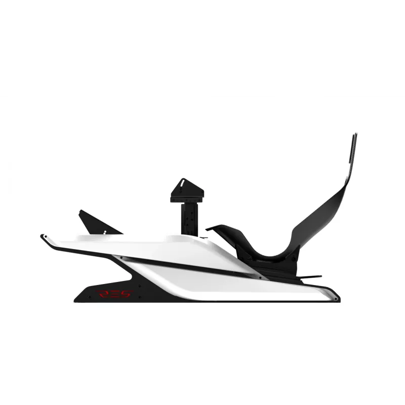 Res-Tech X1 COCKPIT SHINY WHITE – lenktynių kokpitas, baltas, ABS, aliuminis, 1680 mm, 560 mm, 42 kg
