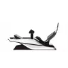Res-Tech X1 COCKPIT SHINY WHITE – lenktynių kokpitas, baltas, ABS, aliuminis, 1680 mm, 560 mm, 42 kg
