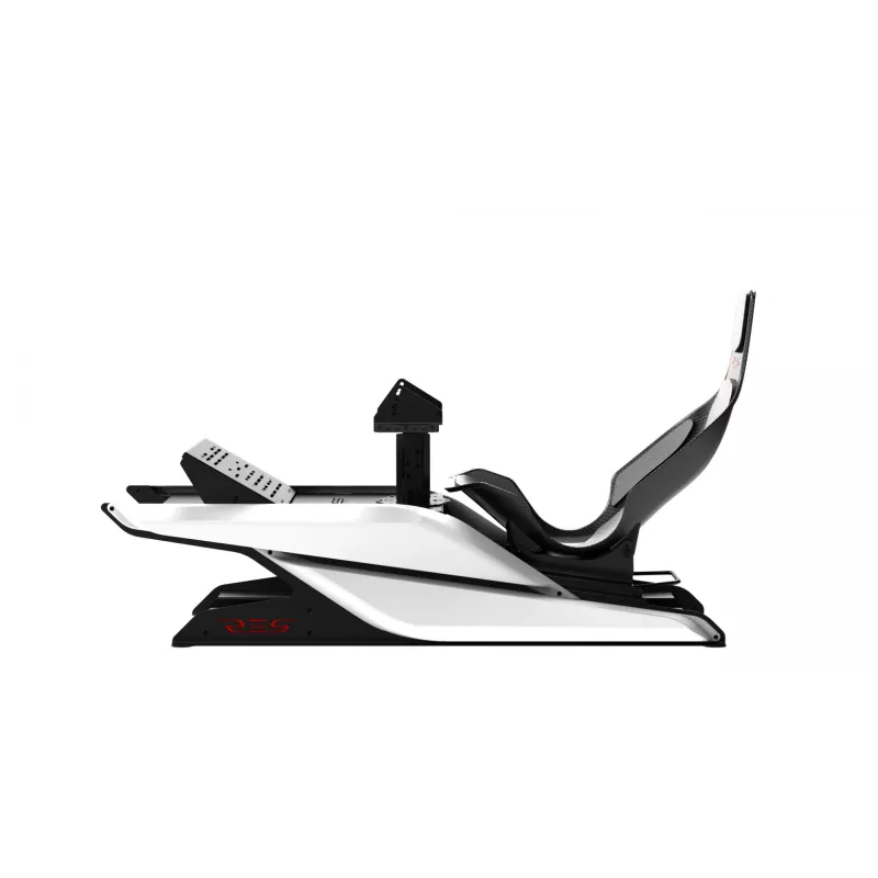 Res-Tech X1 COCKPIT SHINY WHITE – lenktynių kokpitas, baltas, ABS, aliuminis, 1680 mm, 560 mm, 42 kg