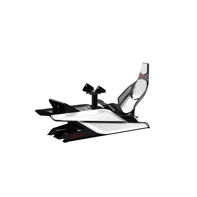 Res-Tech X1 COCKPIT SHINY WHITE – lenktynių kokpitas, baltas, ABS, aliuminis, 1680 mm, 560 mm, 42 kg