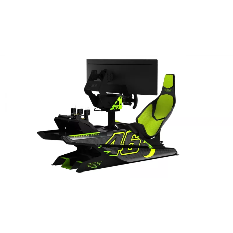 Res-Tech X1 COCKPIT VR-46 LIMITED EDITION lenktyninis kėbulas, juodas, žalias, ABS, aliuminis, 1680 mm, 560 mm, 42 kg