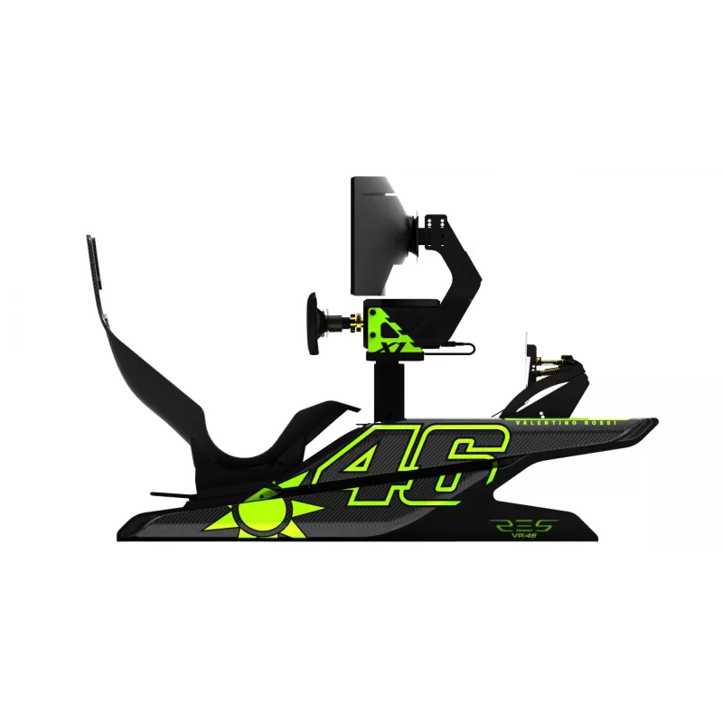 Res-Tech X1 COCKPIT VR-46 LIMITED EDITION lenktyninis kėbulas, juodas, žalias, ABS, aliuminis, 1680 mm, 560 mm, 42 kg