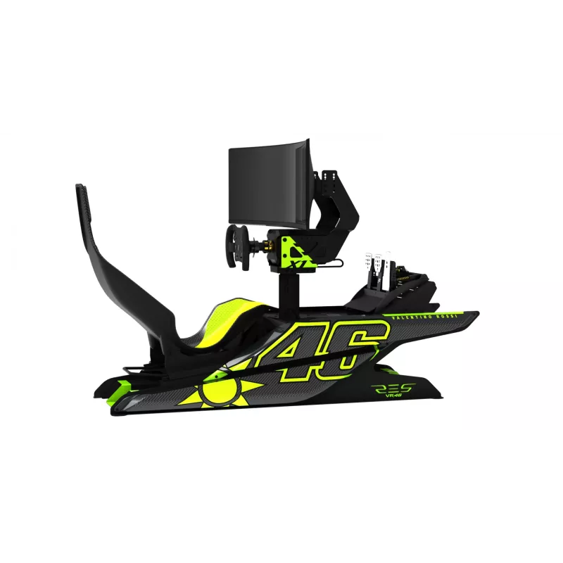 Res-Tech X1 COCKPIT VR-46 LIMITED EDITION lenktyninis kėbulas, juodas, žalias, ABS, aliuminis, 1680 mm, 560 mm, 42 kg