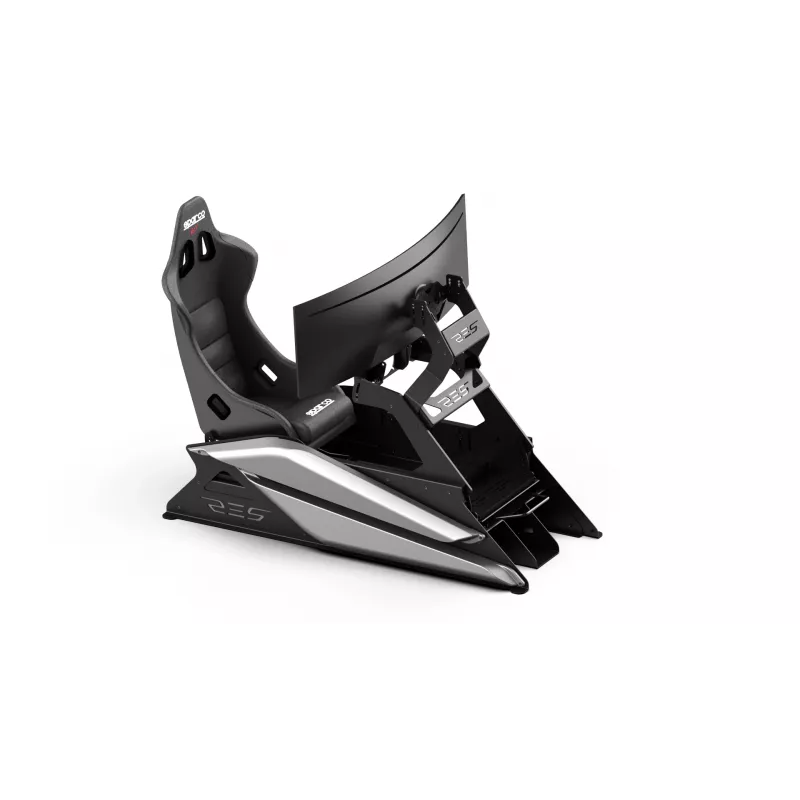 Res-Tech GT COCKPIT GREY MATT lenktynių kokpitas, juodas/pilkas, ABS, aliuminis, 1580 mm, 52 kg