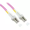 Techly LC/LC daugiamodis 50/125 OM4 5m šviesolaidinis kabelis ILWL D5-LCLC-050/OM4