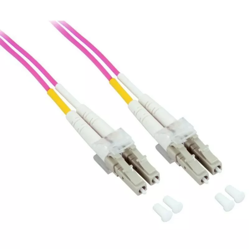 Techly LC/LC daugiamodis 50/125 OM4 5m šviesolaidinis kabelis ILWL D5-LCLC-050/OM4