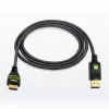 Techly DisplayPort į HDMI laidas keitiklis 2 m ICOC DSP-H-020