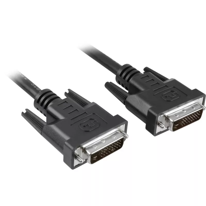 Techly DVI-D Dual Link kabelis 1,8 m (DVI-8100)