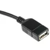 Techly USB2.0 OTG laidas A lizdas / Micro B kištukas 0,2 m ICOC UOTG-194