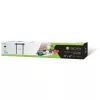 Techly fiksuotas sieninis laikiklis UltraSlim LED TV LCD 23-55 juodas ICA-PLB 140M