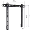 Techly fiksuotas sieninis laikiklis UltraSlim LED TV LCD 23-55 juodas ICA-PLB 140M