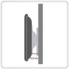 Techly fiksuotas sieninis laikiklis UltraSlim LED TV LCD 23-55 juodas ICA-PLB 140M