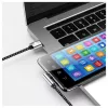 Techly ICOC MU2AC9-005-AL USB 2.0 laidas USB A – USB C 0,5 m juoda, pilka