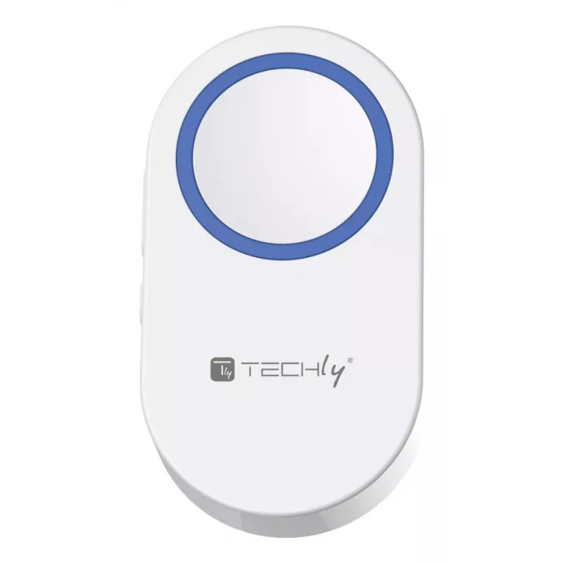 Techly I-BELL-RING05R belaidis durų skambučio imtuvas baltas