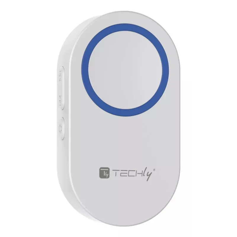 Techly I-BELL-RING05R belaidis durų skambučio imtuvas baltas