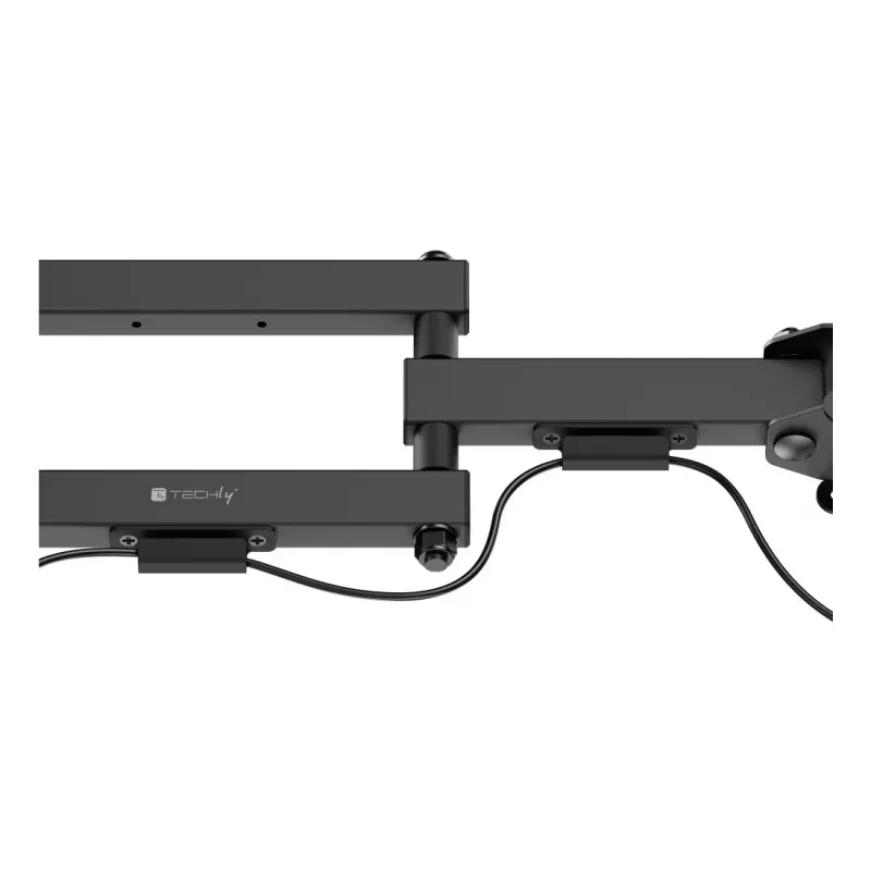 TV laikiklis Techly ICA-LCD 423, judantis, 106.7 cm (42 inch), juodas