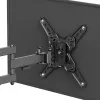 TV laikiklis Techly ICA-LCD 423, judantis, 106.7 cm (42 inch), juodas