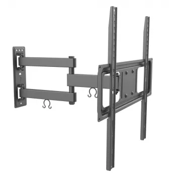 Techly pilno judesio TV laikiklis 32-55 coliams, VESA 400x400 mm, juodas