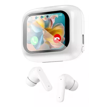 Techly ICC SB-BLT08W belaidės ausinės True Wireless Stereo (TWS) Į ausį Skambučiai/Muzika Bluetooth Baltos