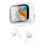 Techly ICC SB-BLT08W belaidės ausinės True Wireless Stereo (TWS) Į ausį Skambučiai/Muzika Bluetooth Baltos
