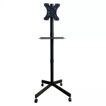 Techly ICA-TR201 TV stovas ant ratukų 152,4 cm (60 inch) juodas