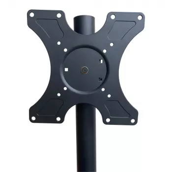 Techly ICA-TR201 TV stovas ant ratukų 152,4 cm (60 inch) juodas