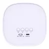 Techly IC-CLOCK-56WH skaitmeninis žadintuvas su LED naktine šviesa, pilka/balta