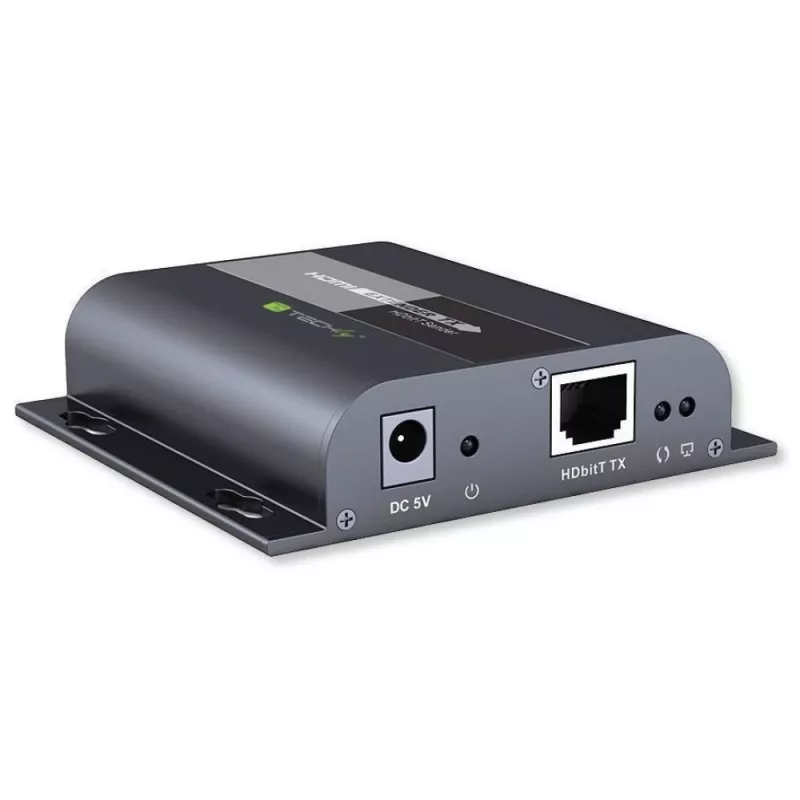 Techly IDATA-EXTIP-383V4 AV siųstuvas-imtuvas juodas