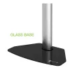 Grindinis stovas Techly televizoriams nuo 32 iki 65 colių, 165,1 cm (65 inch), 400 x 200 mm, 600 x 400 mm, 90°, aliuminis, juoda, sidabrinė