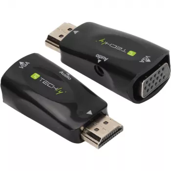Techly IDATA HDMI-VGA2MABT2 pasyvus vaizdo keitiklis