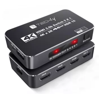 Techly IDATA HDMI2-4K5160B HDMI jungiklis 5×1