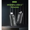 Techly IDATA EXT-600HC AV siųstuvas ir imtuvas, juodas