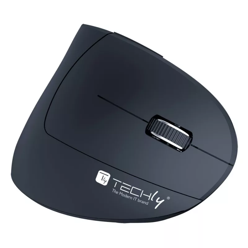 Techly IM 1200-VM-B pelė medicininė, dešinei rankai, belaidė RF, optinė, 1600 DPI