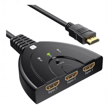 Techly IDATA HDMI-3F8K vaizdo perjungiklis