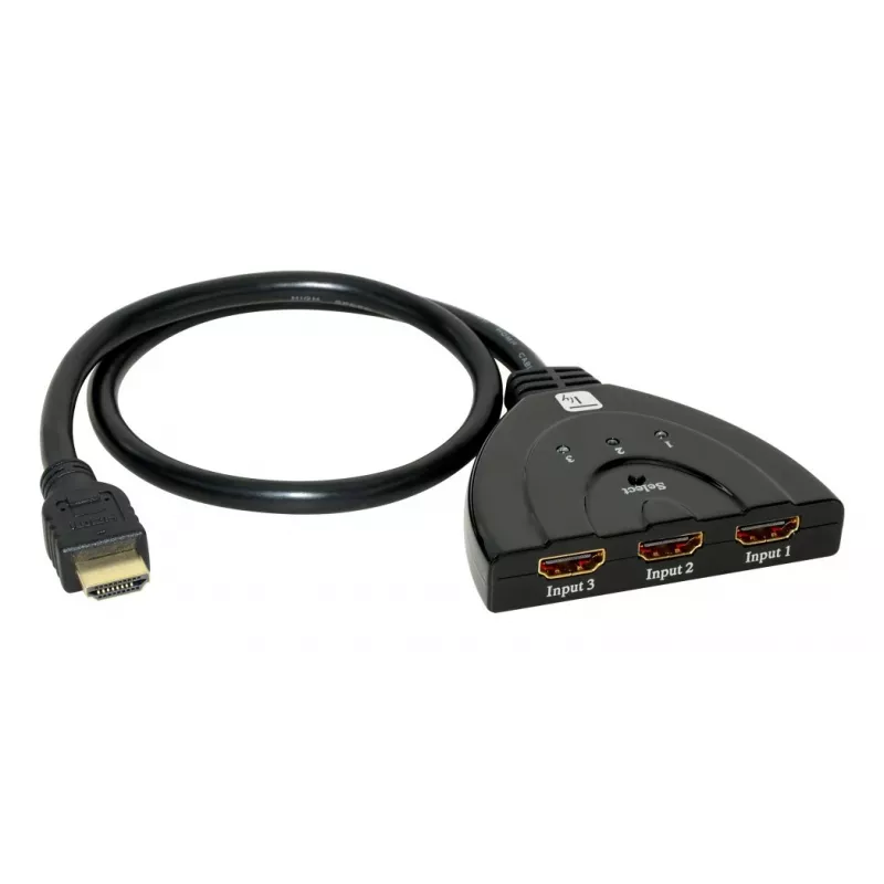 Techly IDATA HDMI-3F8K vaizdo perjungiklis
