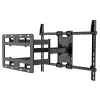 Techly sieninis laikiklis 55-100 colių LED LCD televizoriams, pilnas judesys, 300x300 mm - 900x600 mm, 0-7°, 120°, plienas, juodas