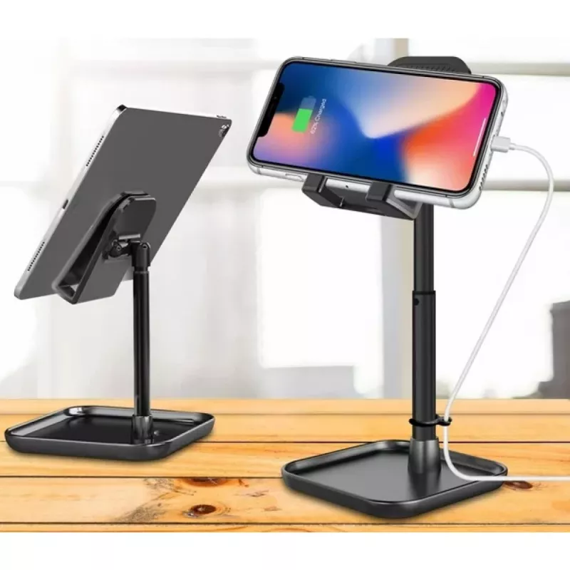 Techly I-SMART-STAND13 stovas pasyvus laikiklis Mobilusis telefonas/išmanusis telefonas, Planšetinis kompiuteris/UMPC Juoda