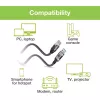Techly ICOC U3A-RJ45-030 tinklo kabelis 3 m Cat6 F/UTP (FTP)