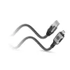 Techly ICOC U3C-RJ45-075 tinklo kabelis 7,5 m Cat6 F/UTP (FTP) sidabrinis, juodas