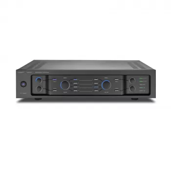 Biamp Commercial Audio PREZONE2 stereo išankstinis stiprintuvas, 20–20000 Hz, juodas