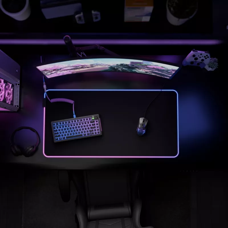 Glorious Gaming GLORIOUS MOUSE PAD 2 GLED - XXL - JUODAS