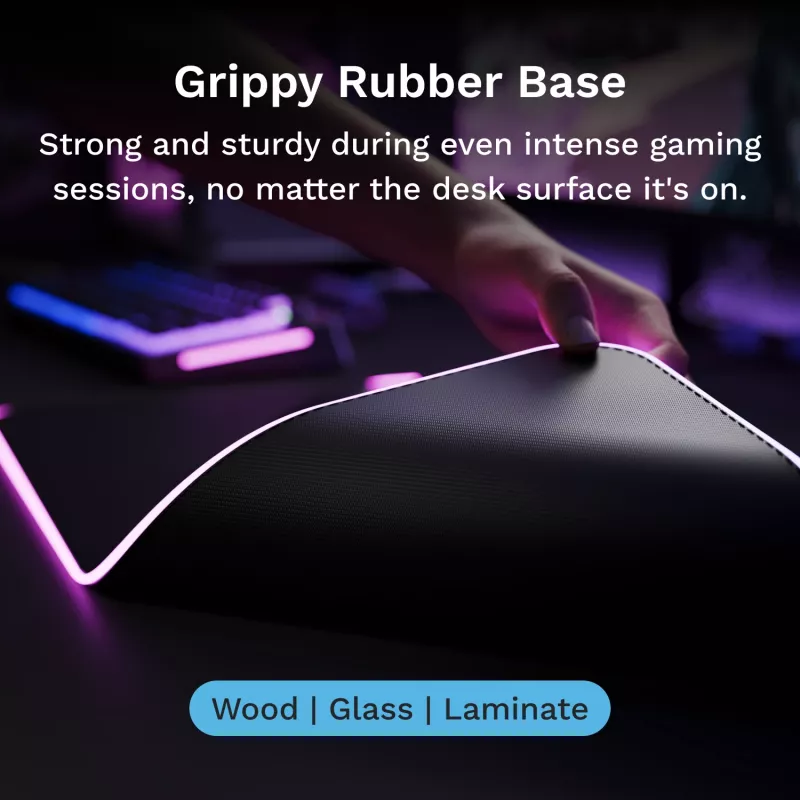 Glorious Gaming GLORIOUS MOUSE PAD 2 GLED - XXL - JUODAS