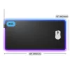 Glorious Gaming GLORIOUS MOUSE PAD 2 GLED - XXL - JUODAS