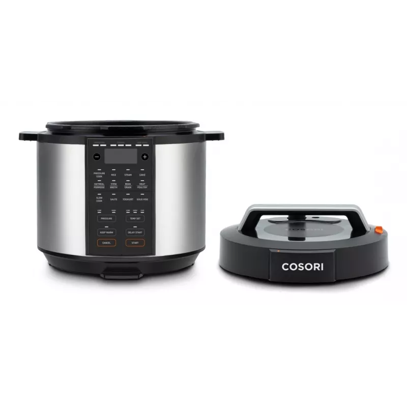 Cosori CMC-CO601-SEU elektrinis greitpuodis 5,7 L juodas, nerūdijantis plienas 1100 W