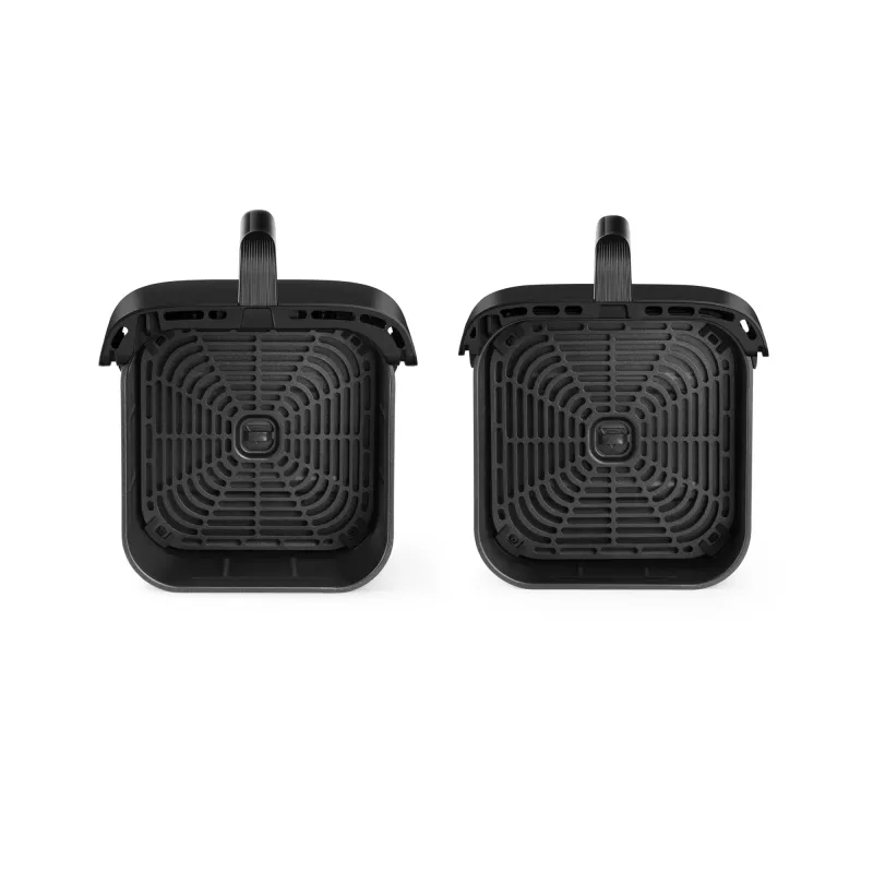 Cosori Turbo Tower Dviguba 10,8 L Nepriklausoma 2630 W Karšto oro gruzdintuvė Juoda